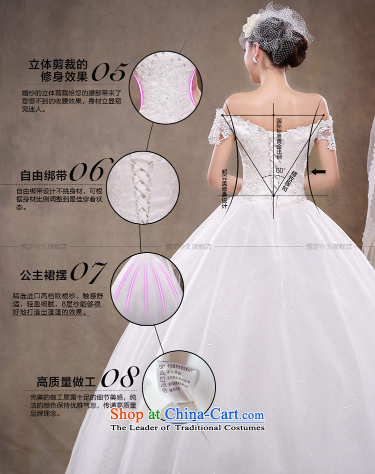 Love of the overcharged Wedding 2015 new Korean word stylish Sweet shoulder to align the Princess Bride video skirt lace thin Foutune of Princess skirt white XXXL type picture, prices, brand platters! The elections are supplied in the national character of distribution, so action, buy now enjoy more preferential! As soon as possible.