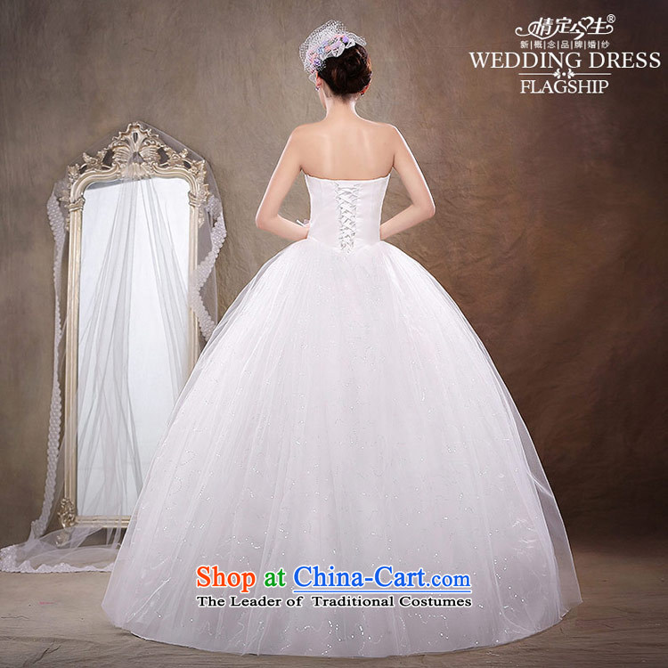 Love of the life of the new 2015 Korean brides to align the white slim body diamond wiping the chest wedding dress shoring princess sweet Foutune of video thin wedding dress female white S picture, prices, brand platters! The elections are supplied in the national character of distribution, so action, buy now enjoy more preferential! As soon as possible.