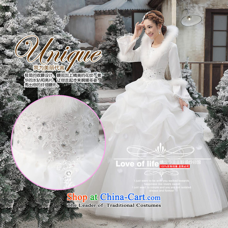 Love of the overcharged wedding dresses new 2015 Korean wiping the chest white autumn and winter marriages to align the wedding dress female white XL Photo, prices, brand platters! The elections are supplied in the national character of distribution, so action, buy now enjoy more preferential! As soon as possible.