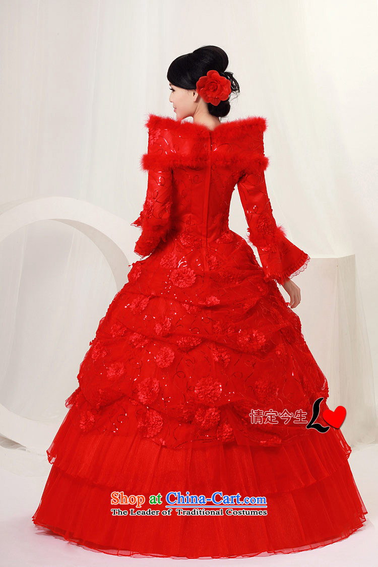 Love of the life of the new 2015 Korean winter wedding thick red bride wedding dress warm winter Foutune of red M 2 feet pictures, waist price, brand platters! The elections are supplied in the national character of distribution, so action, buy now enjoy more preferential! As soon as possible.