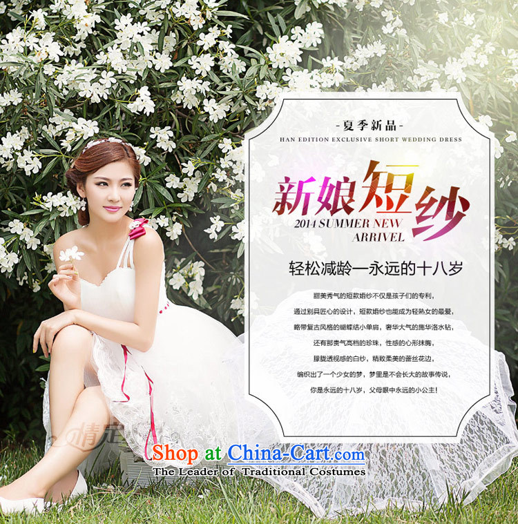 Love of the overcharged bride short, Bridal Suite 2015 new bridesmaid dress shoulder Toastmaster of dress short skirt lace Korean Foutune of white XS picture, prices, brand platters! The elections are supplied in the national character of distribution, so action, buy now enjoy more preferential! As soon as possible.
