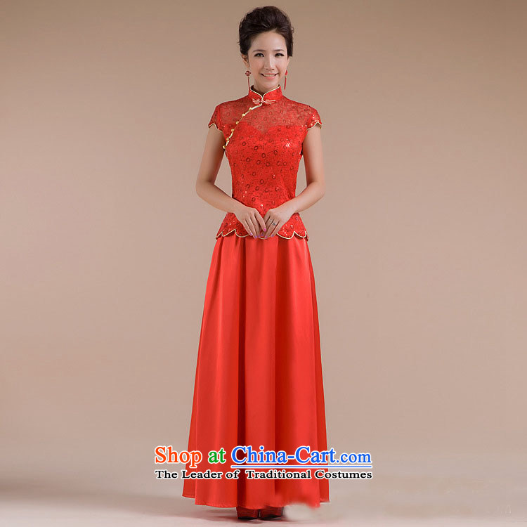 There is also a grand new optimized short-sleeved pins with the embroidered trim wavy swing dress with dress XS7138 RED XXL picture, prices, brand platters! The elections are supplied in the national character of distribution, so action, buy now enjoy more preferential! As soon as possible.