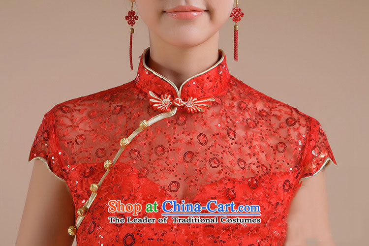 There is also a grand new optimized short-sleeved pins with the embroidered trim wavy swing dress with dress XS7138 RED XXL picture, prices, brand platters! The elections are supplied in the national character of distribution, so action, buy now enjoy more preferential! As soon as possible.
