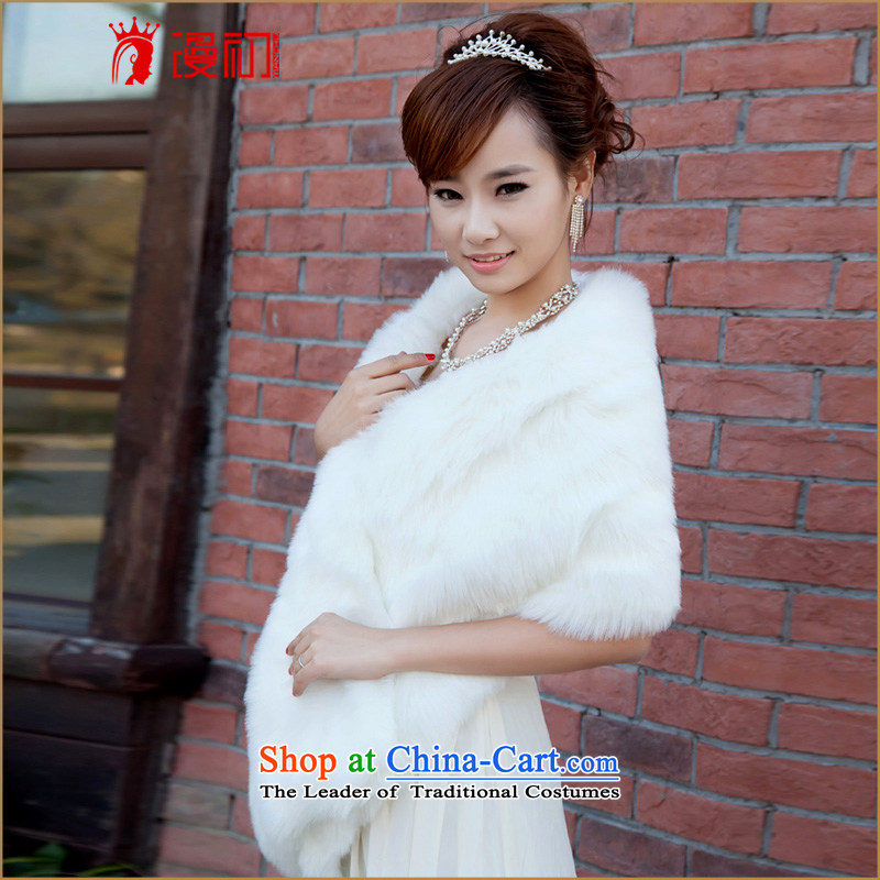 In the early 2015 new man rabbit wool shawl marriages warm shawl oversized ultra long thick hair white-haired, spilling the early shopping on the Internet has been pressed.
