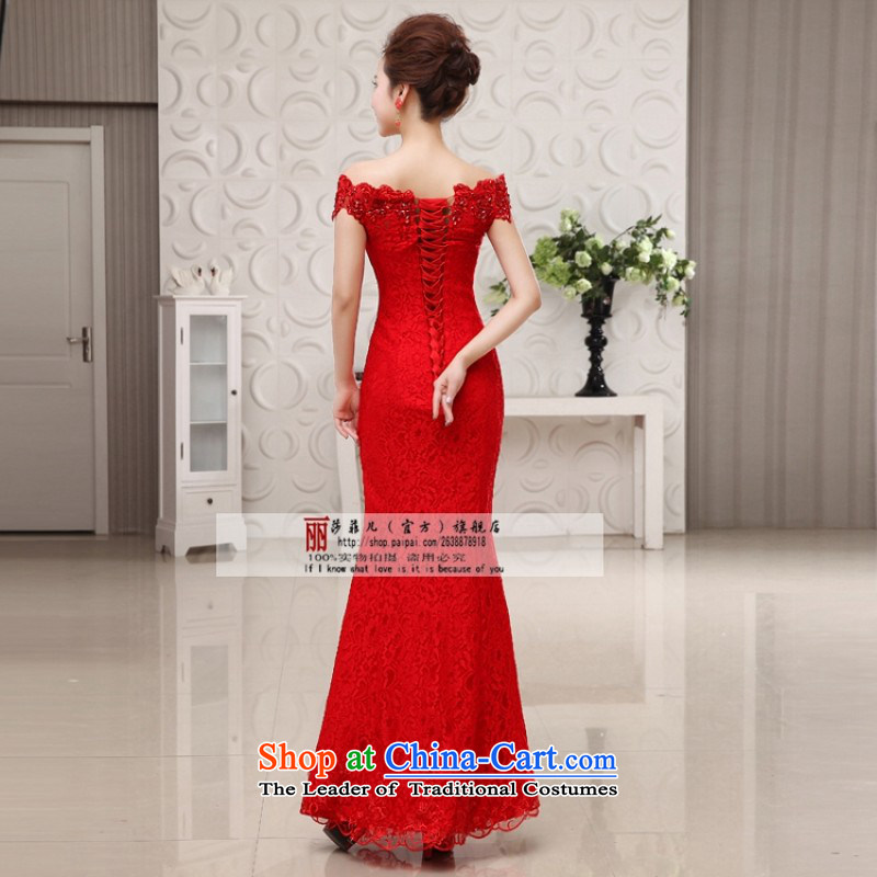 Love So Peng marriages bows to red long 2014 stylish crowsfoot lace a qipao gown field will need to shoulder a made no XXL refunds or exchanges, love so Peng (AIRANPENG) , , , shopping on the Internet