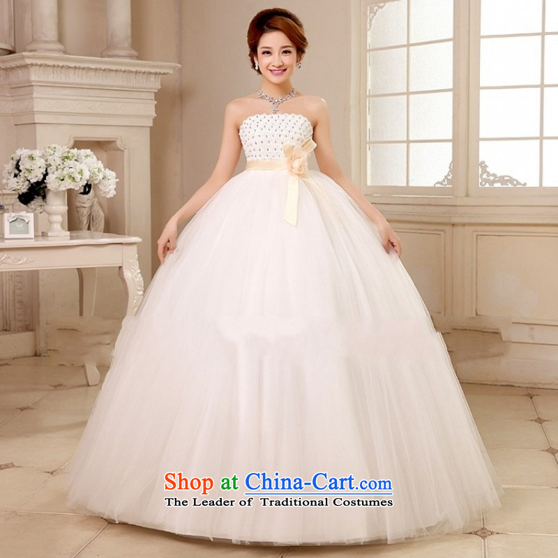 Love So Peng 2014 new Korean Top Loin of wiping the chest pregnant women wedding dresses align to bind with the large number of marriage Wedding Package, Love Returning XL so AIRANPENG Peng () , , , shopping on the Internet