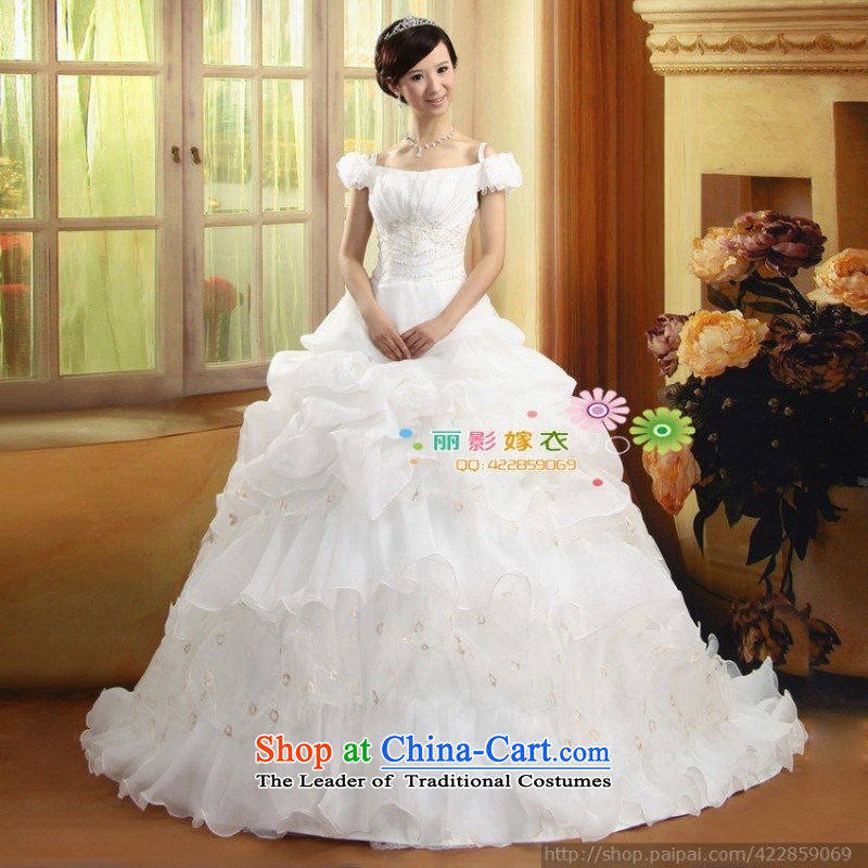 The Korean version of love so Peng dress 2014 new Korean Princess Wedding Korean word trailing shoulder 811 graphics thin photography need to do not XXL returning, love so Peng (AIRANPENG) , , , shopping on the Internet