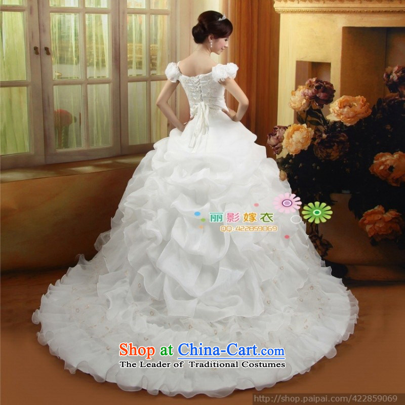 The Korean version of love so Peng dress 2014 new Korean Princess Wedding Korean word trailing shoulder 811 graphics thin photography need to do not XXL returning, love so Peng (AIRANPENG) , , , shopping on the Internet
