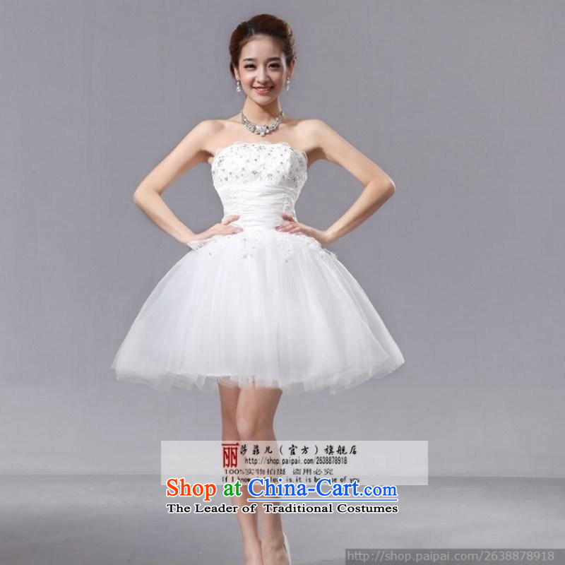Love So Peng stars of the same Lam Yi Shen small Dress Short bridesmaid dresses, wipe the chest bon bon XLF1801 XL package, Love Returning so AIRANPENG Peng () , , , shopping on the Internet