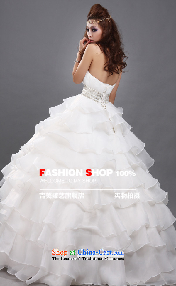 Wedding dress Kyrgyz-american married new anointed arts 2015 Chest Korean skirt larger align princess HS182 to bride wedding white picture, prices, XXXL brand platters! The elections are supplied in the national character of distribution, so action, buy now enjoy more preferential! As soon as possible.