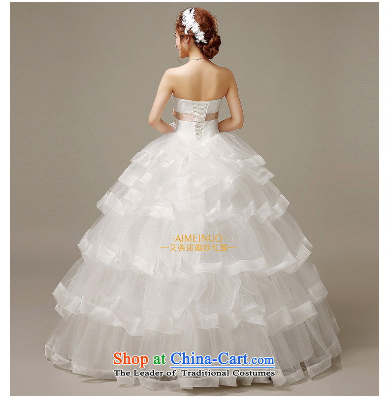 Hiv Miele wedding dresses summer 2015) heart-shaped flower manually chest anointed Sau San video thin layer stack bon bon creases dress straps H-51 White XL Photo, prices, brand platters! The elections are supplied in the national character of distribution, so action, buy now enjoy more preferential! As soon as possible.
