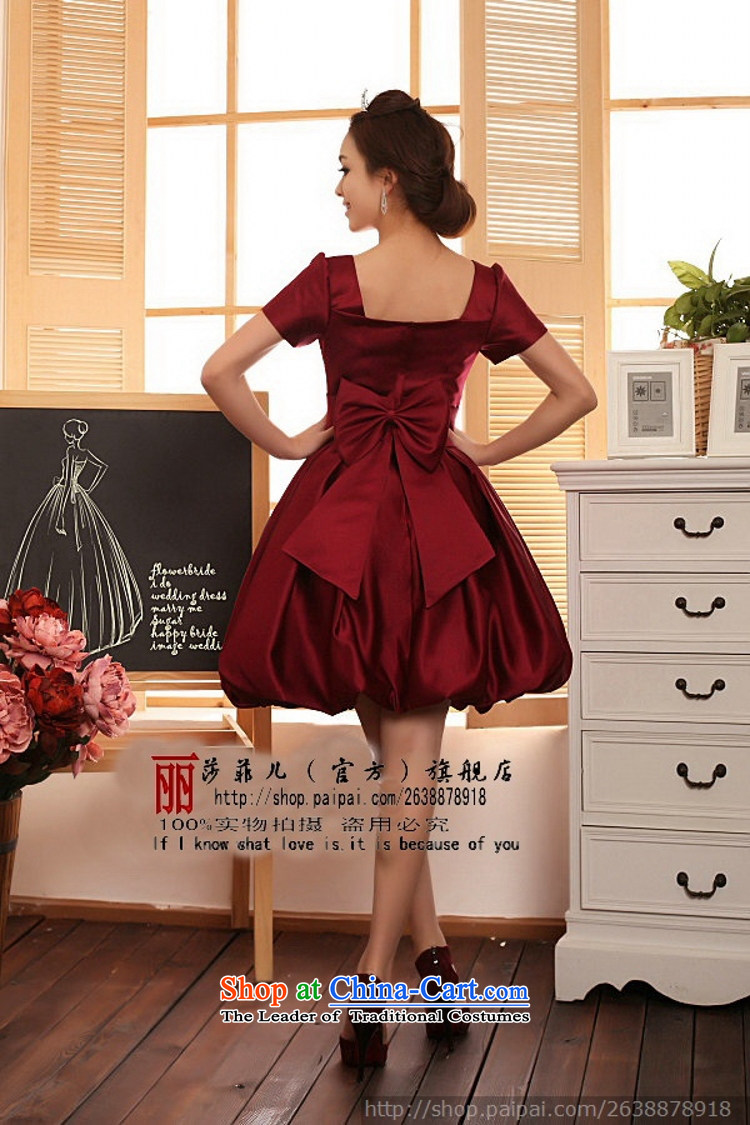Love So Peng new Korean 2014 Small Dress Short, sweet bride evening dresses marriage evening drink service needs to be done is not XXXL returning picture, prices, brand platters! The elections are supplied in the national character of distribution, so action, buy now enjoy more preferential! As soon as possible.