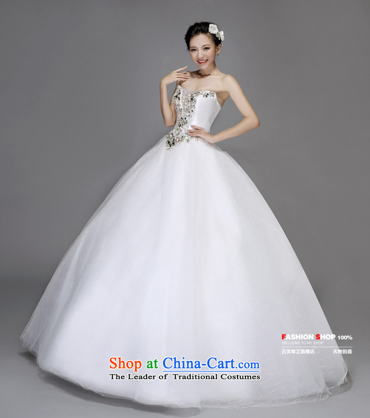 Wedding dress Kyrgyz-american married new anointed arts 2015 Chest Korean skirt to align bon bon AS250 bride wedding pictures, price White XXL platters, brand! The elections are supplied in the national character of distribution, so action, buy now enjoy more preferential! As soon as possible.