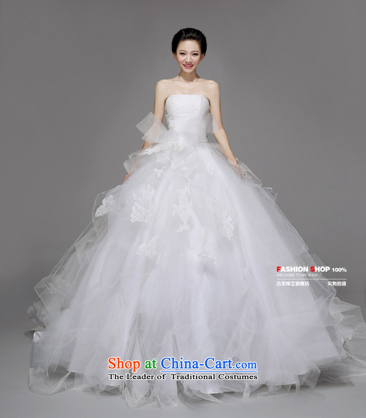 Wedding dress Kyrgyz-american married arts new 2015 Princess Korean anointed chest lace HT7501 trailing white XXXL bride wedding pictures, prices, brand platters! The elections are supplied in the national character of distribution, so action, buy now enjoy more preferential! As soon as possible.