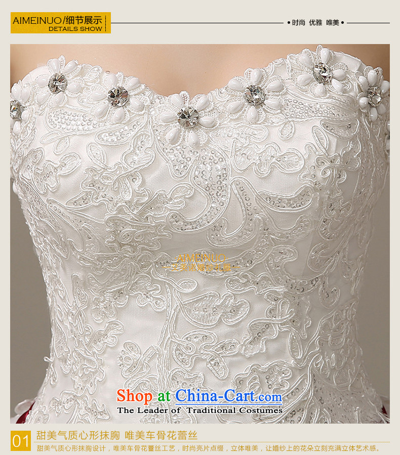 Hiv Miele wedding dresses 2015 Spring/Summer Korean anointed chest lace tabs on short of bride wedding strap style small trailing white L pictures, H-62 price, brand platters! The elections are supplied in the national character of distribution, so action, buy now enjoy more preferential! As soon as possible.