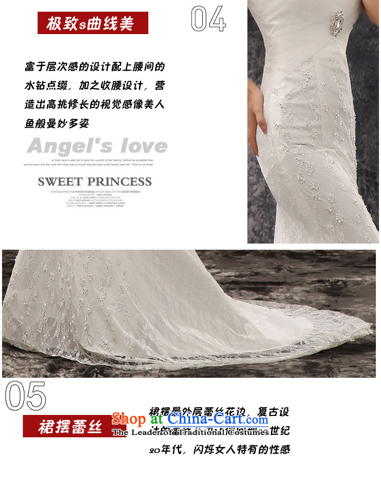 Naoji a bride wedding dresses new small trailing princess wedding Korean sweet crowsfoot AL1488 wedding white L photo, prices, brand platters! The elections are supplied in the national character of distribution, so action, buy now enjoy more preferential! As soon as possible.