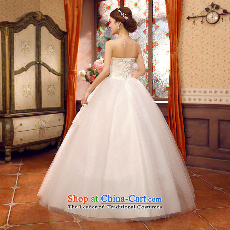 Rain-sang yi 2015 new listing white flowers water drilling sweet to marry Princess Mary Magdalene Chest straps wedding dresses HS931 white Suzhou shipment tailored, rain-sang Yi shopping on the Internet has been pressed.