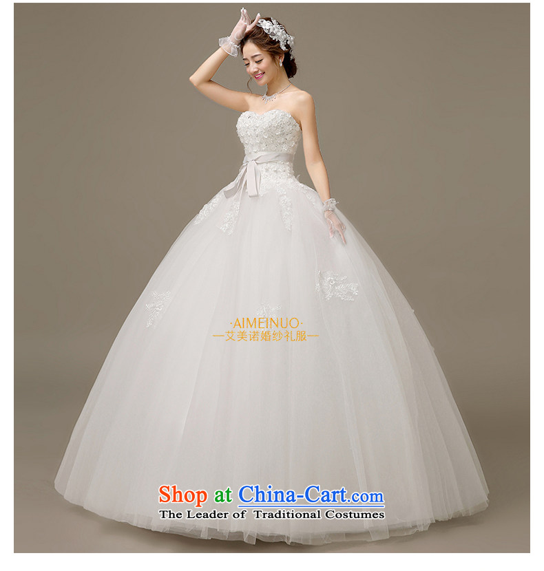 The HIV 2015 Spring/Summer wedding dresses flowers lace Bow Tie Straps Korean retro princess sweet words to his chest H-55 White XXL picture, prices, brand platters! The elections are supplied in the national character of distribution, so action, buy now enjoy more preferential! As soon as possible.