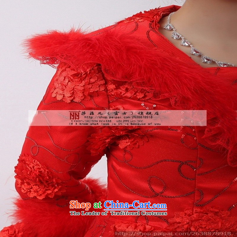 Winter Wedding Winter 2014 new Korean wedding winter long-sleeved gross for thick winter) Cotton Wedding 4008 customers to do not returning the size to love, so Peng (AIRANPENG) , , , shopping on the Internet