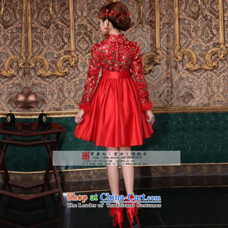 The new 2014 improved Stylish retro short of marriages clip cotton qipao bows to Top Loin of Korean XL package returning picture, prices, brand platters! The elections are supplied in the national character of distribution, so action, buy now enjoy more preferential! As soon as possible.