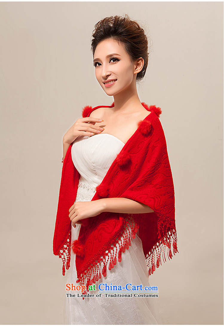 Flower Qi Cayman bride wedding dresses shawl marriage bridesmaid white plush thin shawl scarves red autumn and winter shawl red picture, prices, brand platters! The elections are supplied in the national character of distribution, so action, buy now enjoy more preferential! As soon as possible.