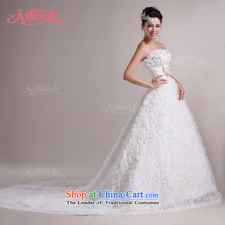 Rain is Korean sweet princess yi 2015 new marriage wedding wiping the chest and bride long tail HS855 tailored white picture, prices, brand platters! The elections are supplied in the national character of distribution, so action, buy now enjoy more preferential! As soon as possible.