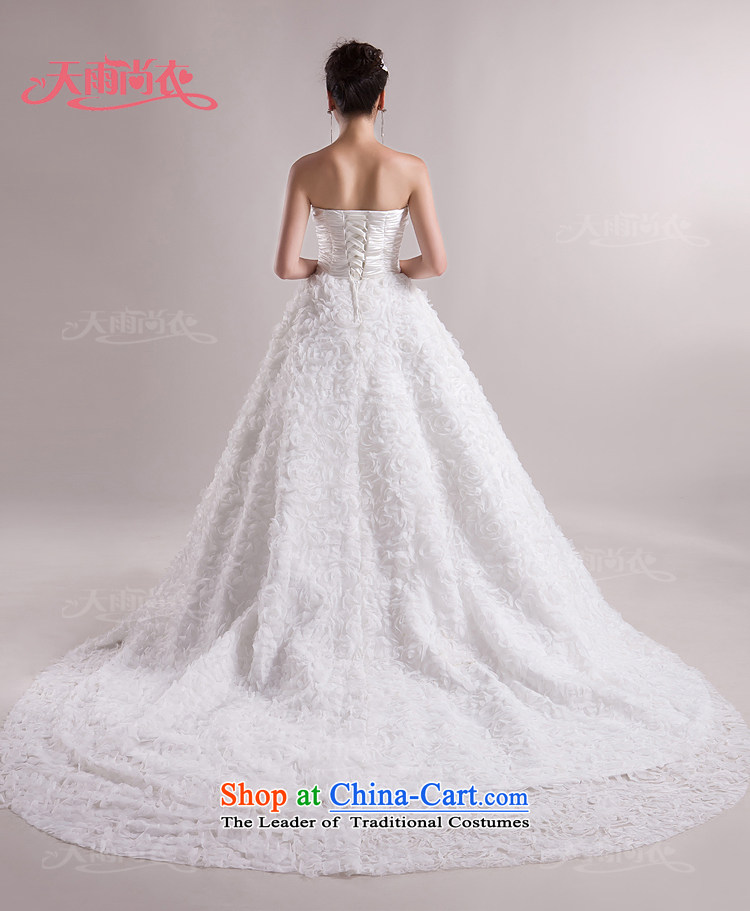 Rain is Korean sweet princess yi 2015 new marriage wedding wiping the chest and bride long tail HS855 tailored white picture, prices, brand platters! The elections are supplied in the national character of distribution, so action, buy now enjoy more preferential! As soon as possible.