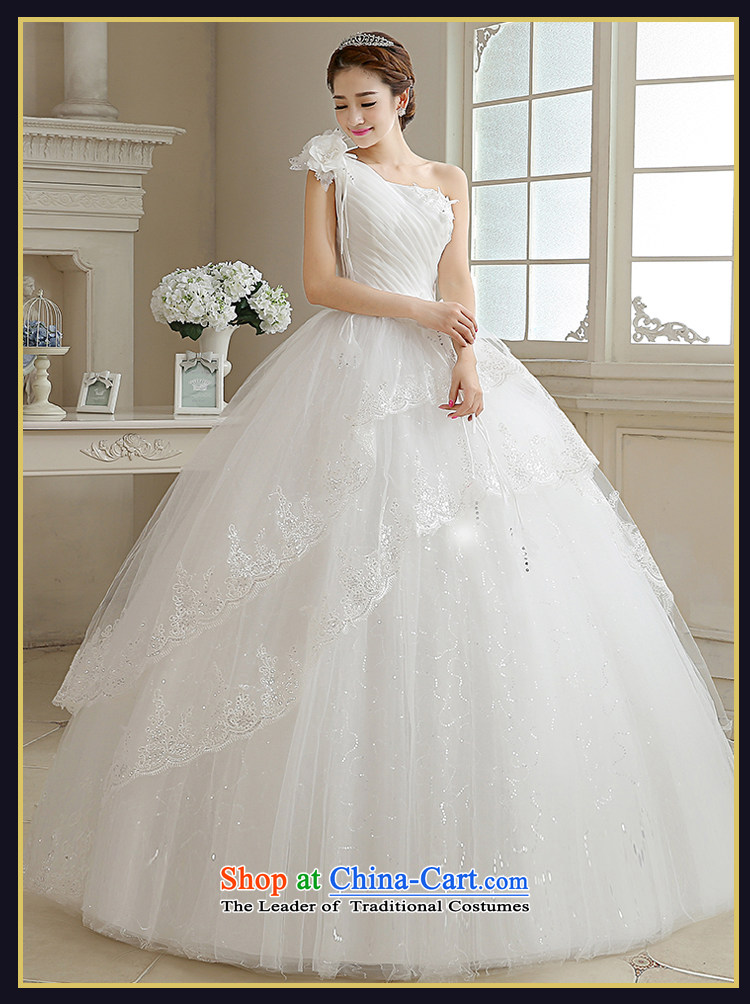 Rain-sang Yi marriages 2015 new wedding dresses Korean sweet to align the princess shoulder straps flowers HS924 tailored white picture, prices, brand platters! The elections are supplied in the national character of distribution, so action, buy now enjoy more preferential! As soon as possible.