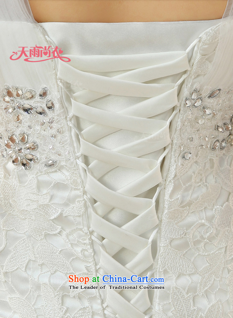 Rain-sang yi crowsfoot dress code 2015 new Korean lace marriages women shoulders wedding HS866 white Suzhou shipment tailored picture, prices, brand platters! The elections are supplied in the national character of distribution, so action, buy now enjoy more preferential! As soon as possible.