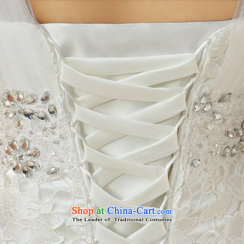 Rain-sang yi crowsfoot dress code 2015 new Korean lace marriages women shoulders wedding HS866 white Suzhou shipment tailored, rain-sang Yi shopping on the Internet has been pressed.