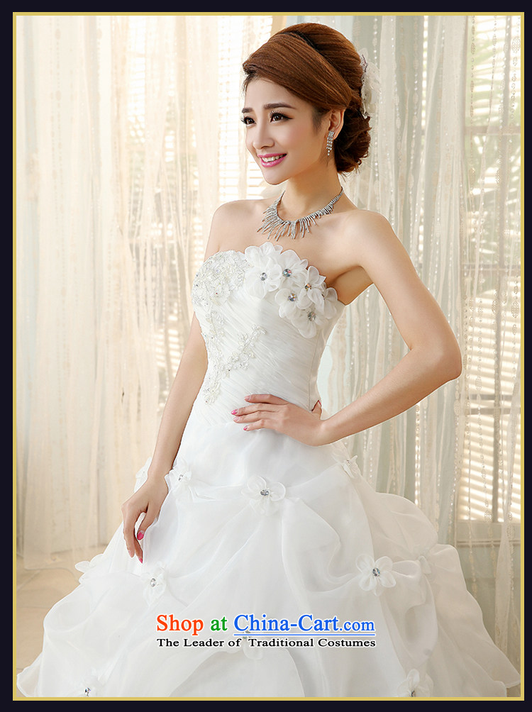 Rain-sang yi wedding dresses new Korean sweet princess wedding alignment with chest retro niba wedding dress summer HS864 white Suzhou shipment tailored picture, prices, brand platters! The elections are supplied in the national character of distribution, so action, buy now enjoy more preferential! As soon as possible.