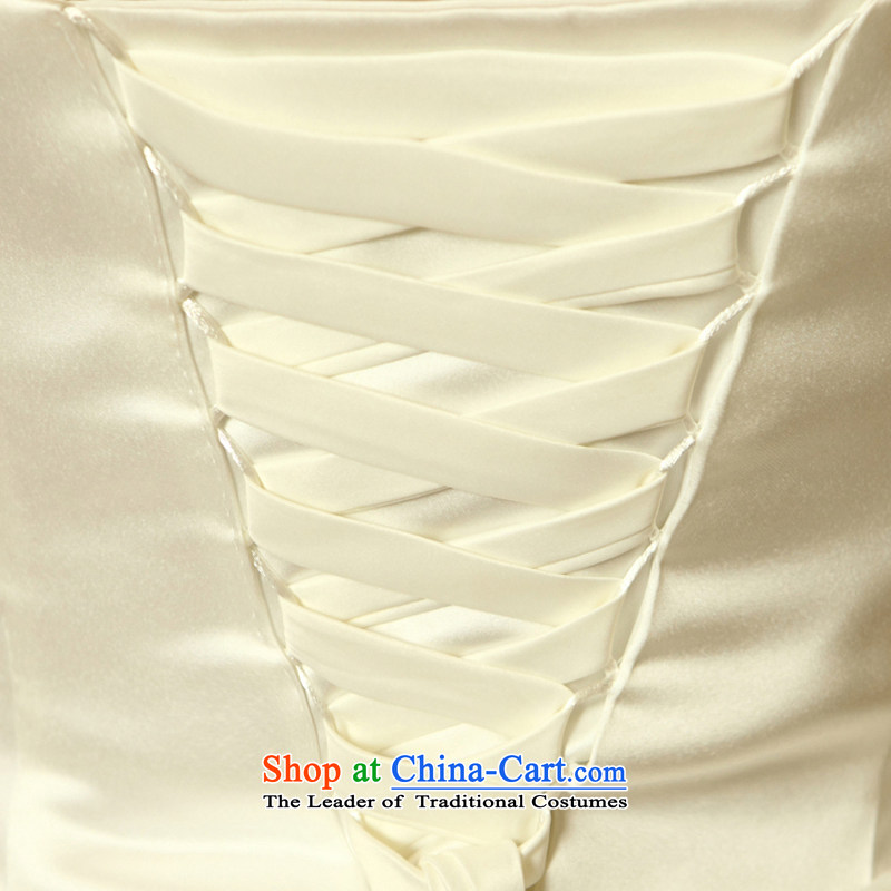Rain-sang yi 2015 bride wedding new marriage Princess White gauze align to bind with diamond HS911 white tailored, rain-sang Yi shopping on the Internet has been pressed.