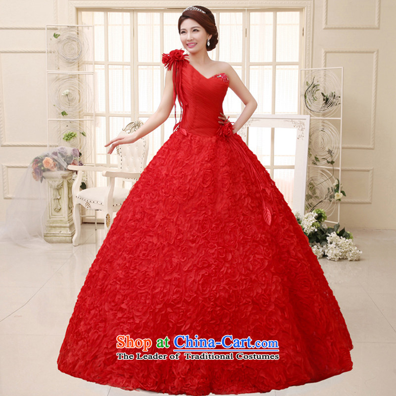Rain Coat bridal dresses yet 2015 new shoulder princess marriage bon bon White gauze to align the large wedding HS915 red tailored, rain-sang Yi shopping on the Internet has been pressed.