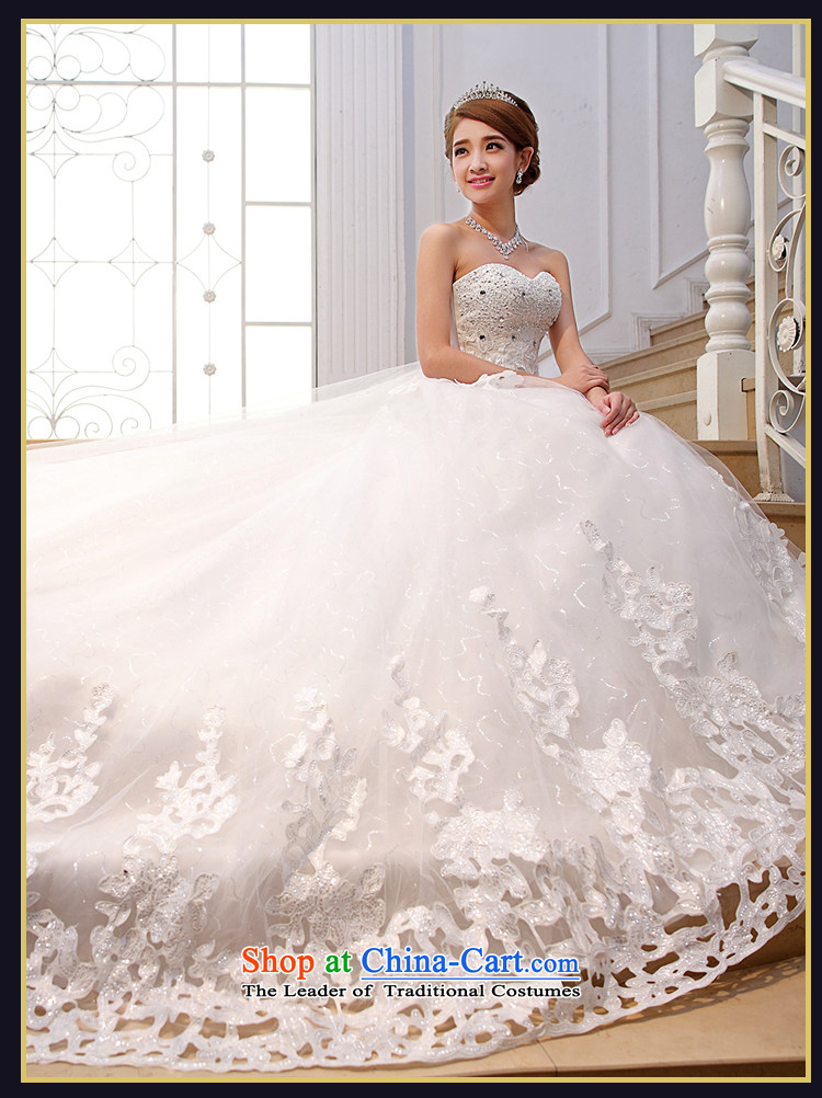 Rain-sang yi 2015 new bride with Korean style wedding dresses and chest Deluxe Big tail HS929 tailored white picture, prices, brand platters! The elections are supplied in the national character of distribution, so action, buy now enjoy more preferential! As soon as possible.