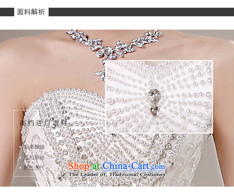Rain-sang yi bride Wedding 2015 new sweet princess diamond wiping the chest straps Korean marriage video thin HS967 tailored white picture, prices, brand platters! The elections are supplied in the national character of distribution, so action, buy now enjoy more preferential! As soon as possible.