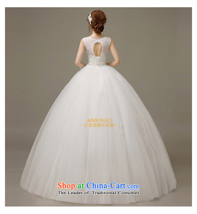 Wedding dress 2015 Spring/Summer Tulle lace shoulders a field with Korean shoulder chest straps to align the Sau San yarn H-57 White M picture, prices, brand platters! The elections are supplied in the national character of distribution, so action, buy now enjoy more preferential! As soon as possible.