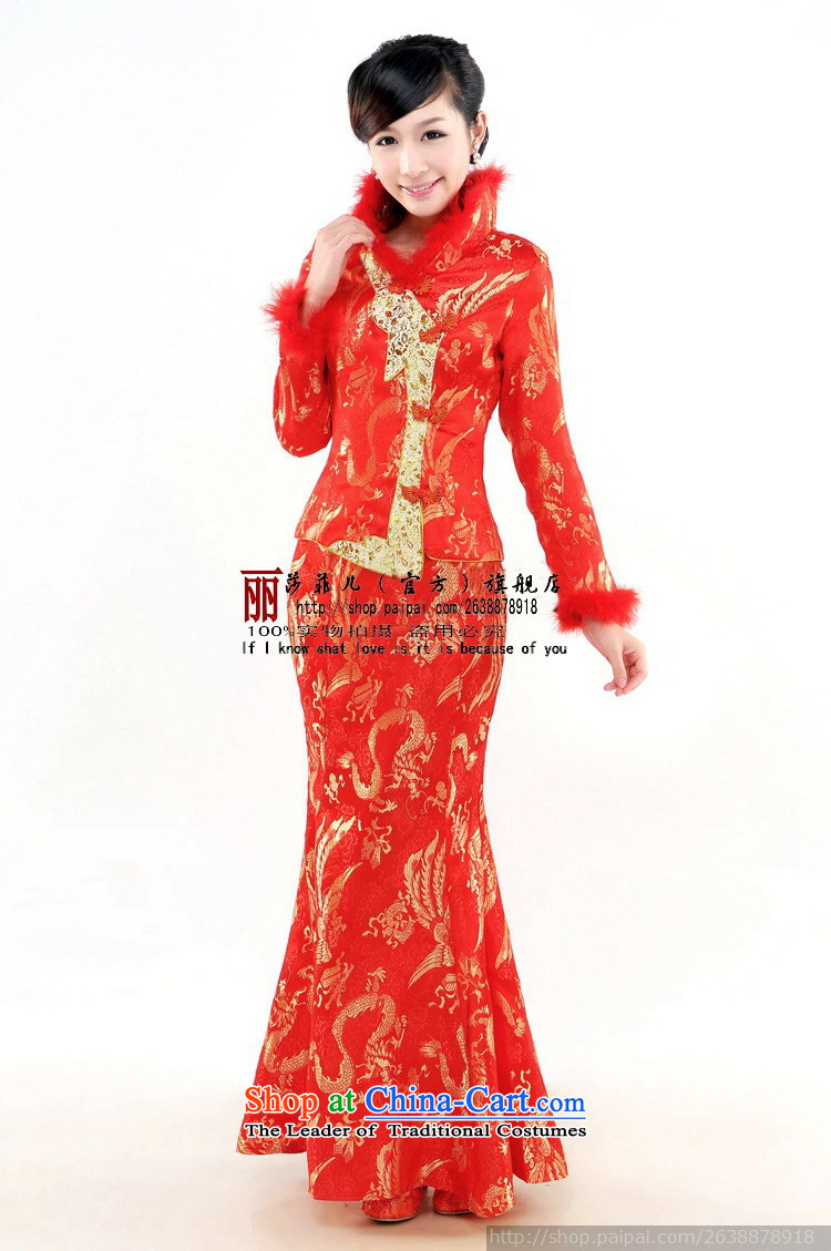 Elegant and stylish bridal dresses skirt bride red cotton winter clothing improved qipao bows XL package returning picture, prices, brand platters! The elections are supplied in the national character of distribution, so action, buy now enjoy more preferential! As soon as possible.