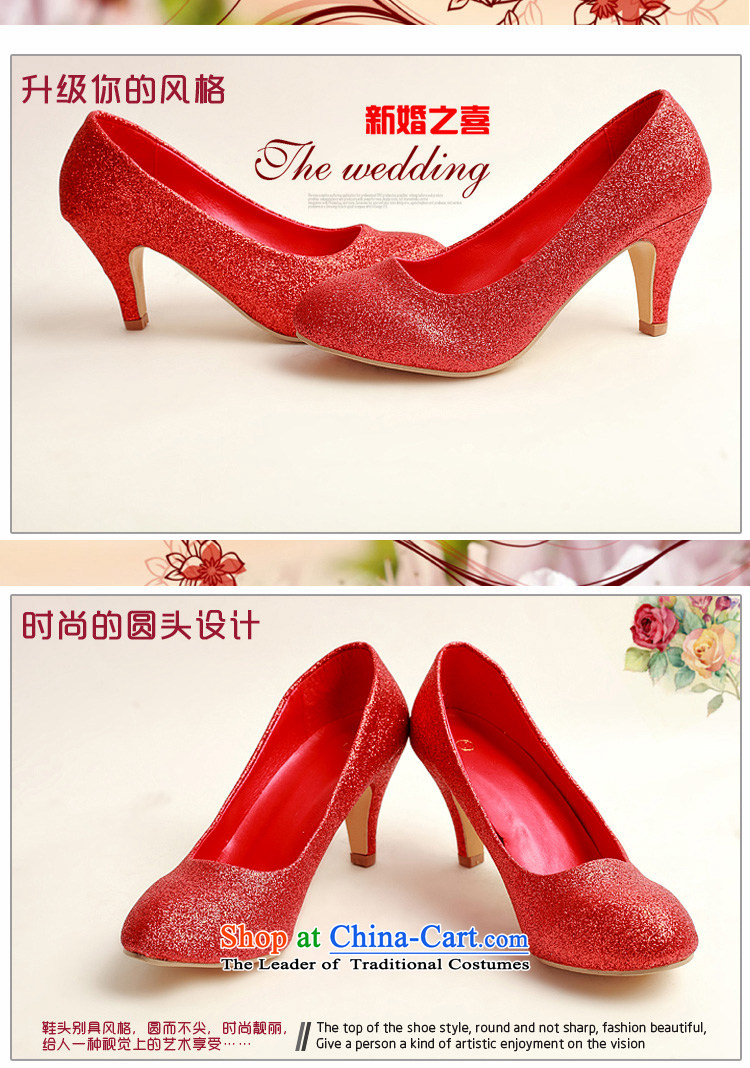 The latte macchiato qi marriage shoes wedding dress shoes shoes bride shoes marriage the the high-heel shoes banquet shoes red shoes stage performances shoes 35 pictures, prices, brand platters! The elections are supplied in the national character of distribution, so action, buy now enjoy more preferential! As soon as possible.