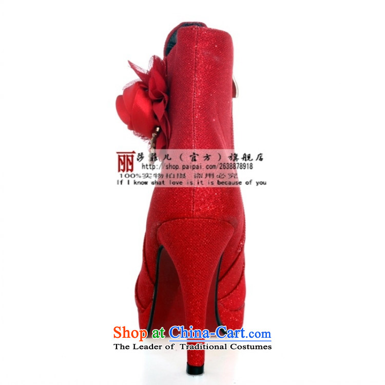 The 2014 Winter New round head short barrel marriage wears banquet red boots bride marriage shoes wedding dresses bootie red 37 pictures, prices, brand platters! The elections are supplied in the national character of distribution, so action, buy now enjoy more preferential! As soon as possible.