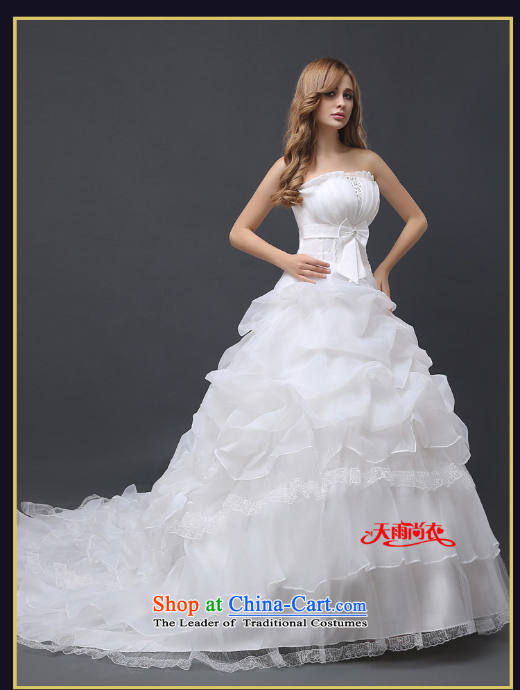 Rain-sang Yi marriages 2015 new larger princess large tail straps wedding HS828 tailored white picture, prices, brand platters! The elections are supplied in the national character of distribution, so action, buy now enjoy more preferential! As soon as possible.