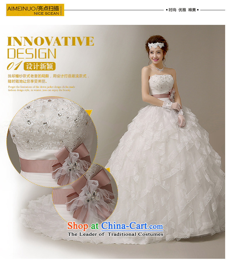 Hiv Miele wedding dresses 2015 new Korean Silk flower buds anointed chest ribbon Diamond Flower marriages with small Sau San H-59 trailing white L picture, prices, brand platters! The elections are supplied in the national character of distribution, so action, buy now enjoy more preferential! As soon as possible.