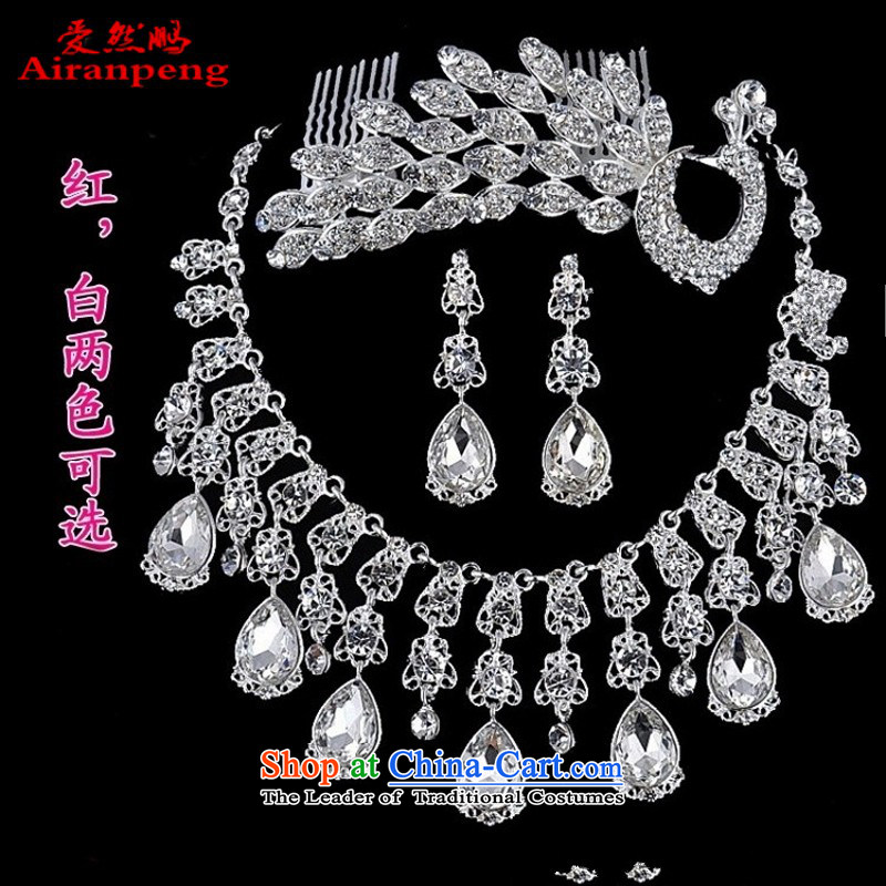 The bride jewelry kits bridal necklace set red marriage Jewelry & Exp wedding jewelry sets red, love so Peng (AIRANPENG) , , , shopping on the Internet