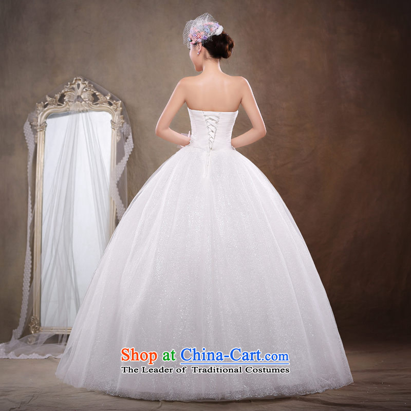 Love of the overcharged 2015 wedding dress suit Korean Style New bride anointed chest female diamond Sau San large wedding dress women pregnant women XL, lying love of the , , , shopping on the Internet