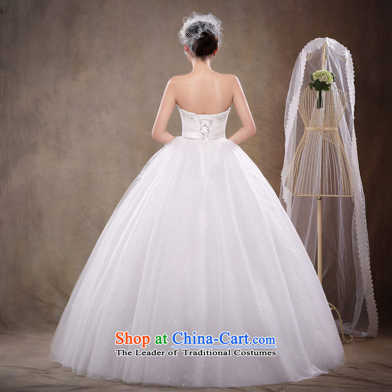 Love of the overcharged by 2015 new large pregnant women Korean-wiping the chest princess straps wedding dresses Top Loin of stylish bride to align the Korean white S love of the overcharged shopping on the Internet has been pressed.