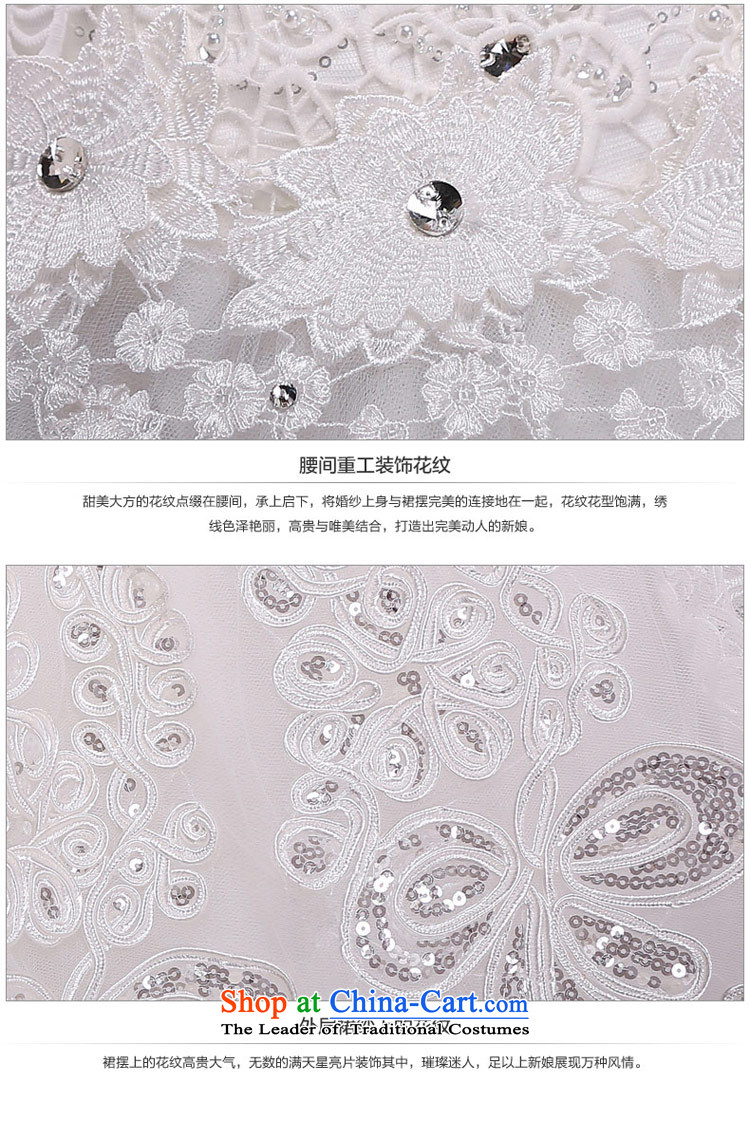 2015 new anointed chest to align the white wedding bridal lace upscale Korean Princess Couture fashion dress wedding dress female white S picture, prices, brand platters! The elections are supplied in the national character of distribution, so action, buy now enjoy more preferential! As soon as possible.