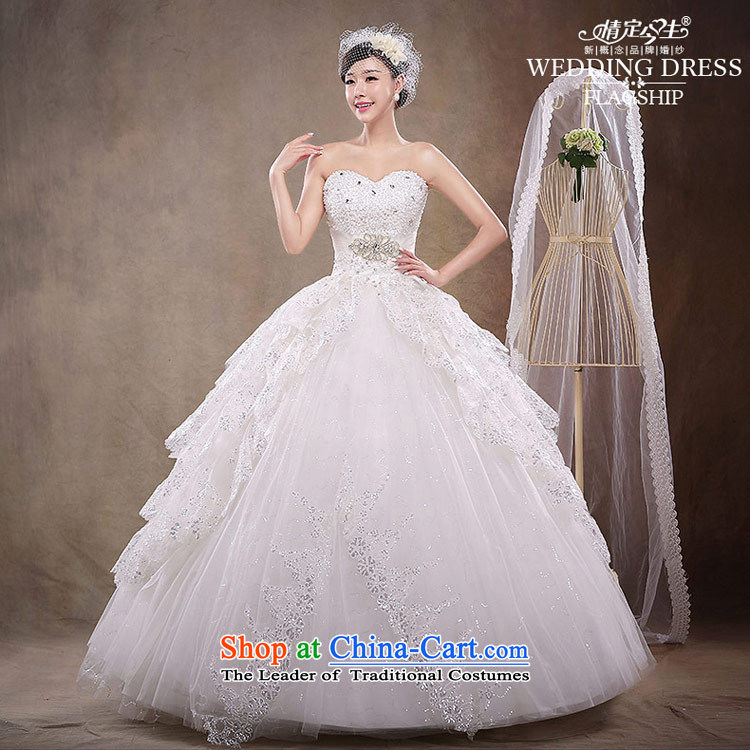 Love of the overcharged by 2015 the new Korean Won version with Hamor bride chest lace wedding dresses to align retro wedding dress female white XS picture, prices, brand platters! The elections are supplied in the national character of distribution, so action, buy now enjoy more preferential! As soon as possible.