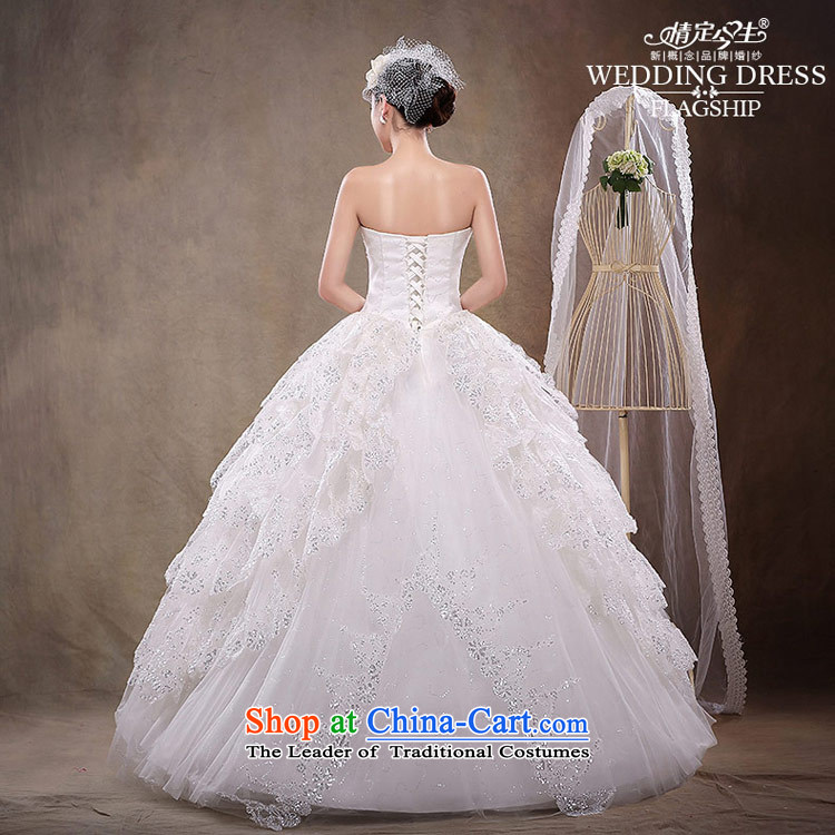 Love of the overcharged by 2015 the new Korean Won version with Hamor bride chest lace wedding dresses to align retro wedding dress female white XS picture, prices, brand platters! The elections are supplied in the national character of distribution, so action, buy now enjoy more preferential! As soon as possible.