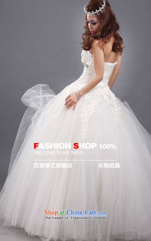 Wedding dress Kyrgyz-american married new anointed arts 2015 Chest Korean skirt to align bon bon video thin HS180 bride wedding white L picture, prices, brand platters! The elections are supplied in the national character of distribution, so action, buy now enjoy more preferential! As soon as possible.