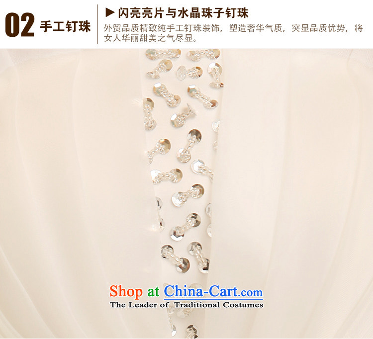 New guijin2013 Keun-shared wedding dresses large wedding Lace Embroidery tail wedding BHS51 m White m White XXL reservation to align the 3-day shipment from Suzhou picture, prices, brand platters! The elections are supplied in the national character of distribution, so action, buy now enjoy more preferential! As soon as possible.