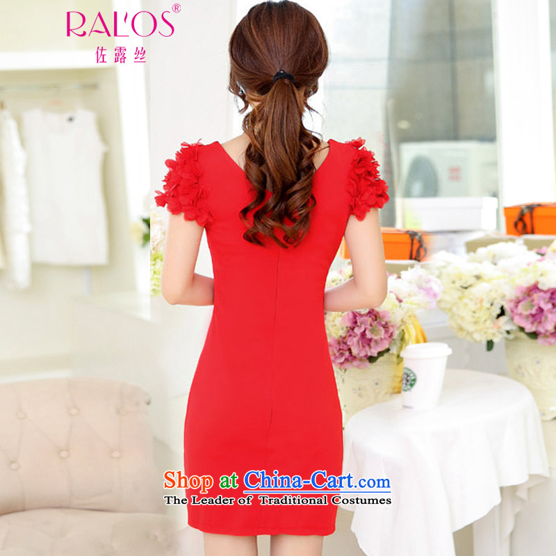 Sato Ruth 2015 new bridesmaid dress bride wedding dresses dinner drink red red , L, Tadeusz Mazowiecki Services Ruth (RALOS) , , , shopping on the Internet